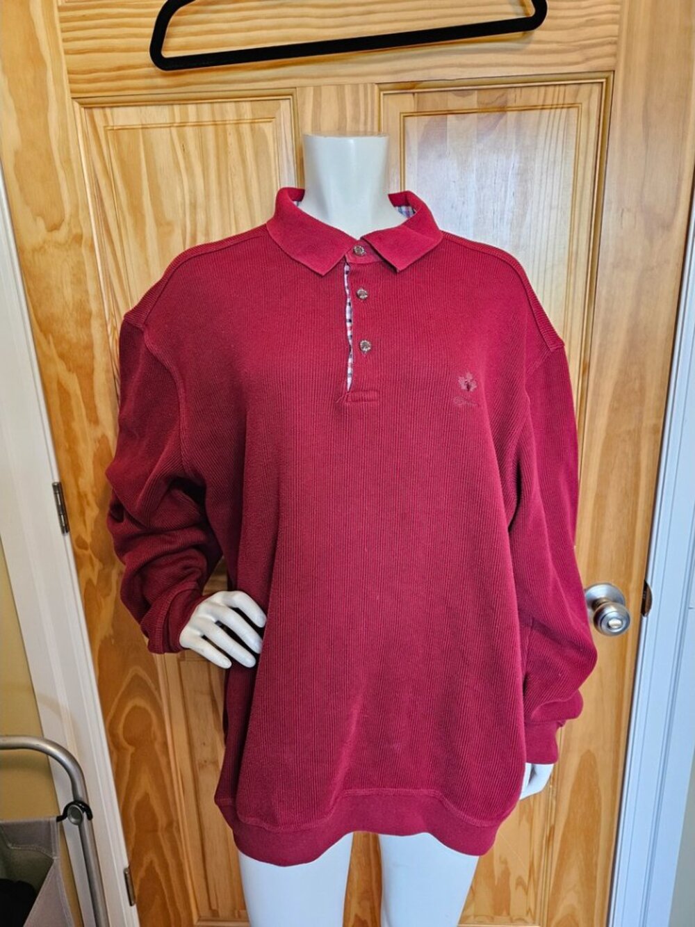 💛 30. Ethnic Blue Polo Swesters (3 Colors/Sizes)